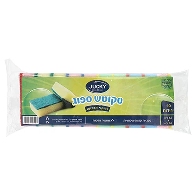 ספוגי ניקוי - אריזת 10 יחידות