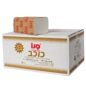 קרטון מגבות נייר כוכב צץ-רץ – 2500 יחידות